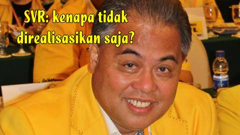 SVR: "Sebelum Pileg Dan Pilpres JWS Takut Rolling Jabatan"