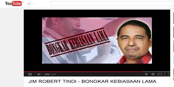 Jim Robert Tindi Pilih Strategi Kampanye Via Youtube