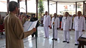 Damopolii Lantik Empat Sangadi