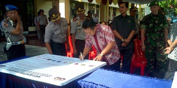 Hanya Satu Parpol Penuhi Undangan Polres Minsel