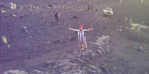 BERITA FOTO: James Sumendap dan Ronald Kandoli di Gunung Soputan