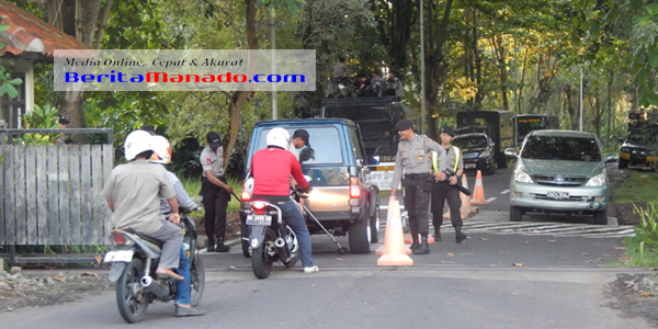 Ratusan Polisi Amankan Pleno KPU
