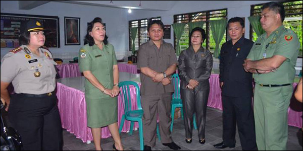 Peninjauan penyelenggaraan UN di Kota Tomohon.