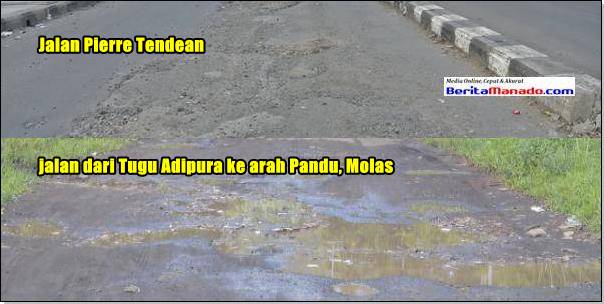 Kerusakan Jalan Boulevard, Walikota Manado Akan Surati Gubernur