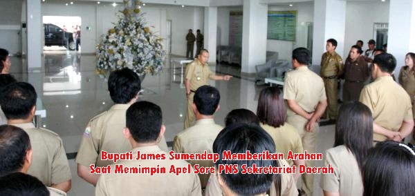 Bupati Mitra Ancam Pecat PNS Malas