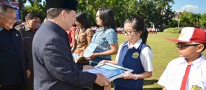 Gubernur Irup Peringatan Hardiknas Tingkat Provinsi Sulut