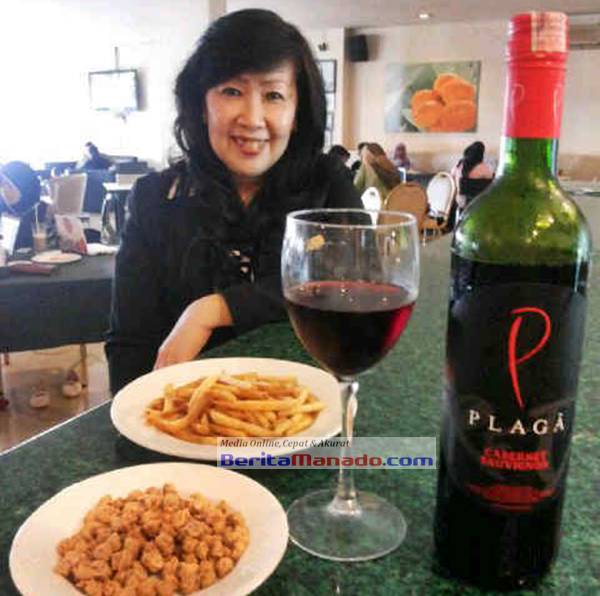 Hanya Griya Sintesa Hotel! Nobar Dapat Red Wine