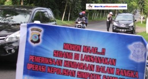 BERITA FOTO: Operasi Simpatik Satlantas Polres Minut