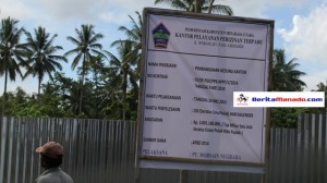 Bupati Singal Letakan Batu Pertama Pembangunan Kantor Seharga Rp 3 M