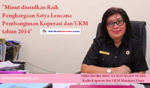Theodora: Minut Diusulkan Raih Satya Lencana Pembangunan Koperasi