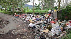 Dua Bulan Sampah Berserakan di Perum Aqua Asri