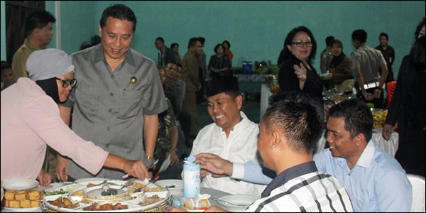Eman Buka Puasa Bersama Jajaran Polres Tomohon