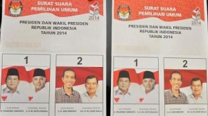 Prabowo dan Jokowi Masing-masing Kuasai 5 Kecamatan di Minut