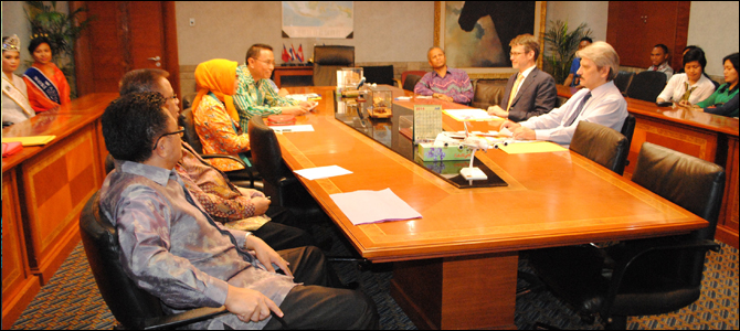 Suasana presentasi TIFF 2014.