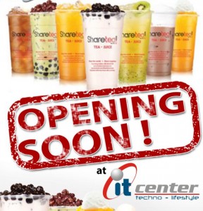 Hari ini, Launching Share Tea di itCenter Manado