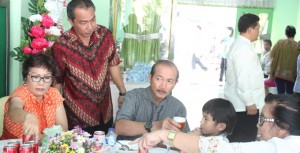 BERITA FOTO: Silaturahmi Idul Fitri Pemkab Minut Bersama Dandim Dino Martino