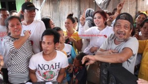 BERITA FOTO: Vonny Panambunan ‘Babli’ di Pasar Airmadidi