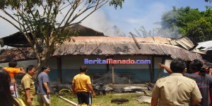 Gedung Laboratorium SMPN 1 Amurang Timur Ludes Dilalap Api 8 Gedung Laboraturium SMPN 1 Amurang Timur Terbakar