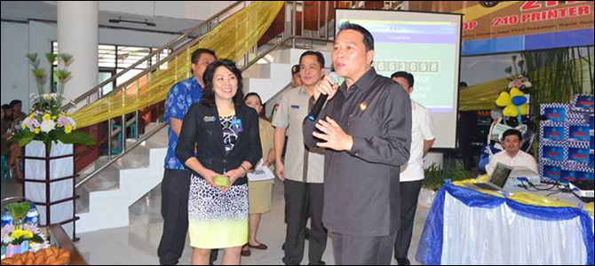 Bank Sulut Cabang Tomohon Tarik Undian Tabungan PNS