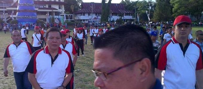 DPRD Manado gelar jalan sehat dalam rangka HUT RI, pagi tadi