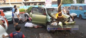 Korban Laka Lantas, Kembali Terjadi di Boulevard Manado