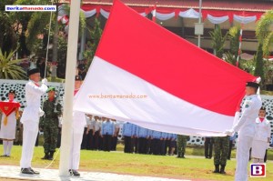 BERITA FOTO: Ini Aksi Paskibraka Minut (2/Habis)