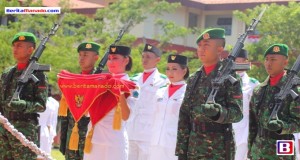 BERITA FOTO: Ini Aksi Paskibraka Minut (1)