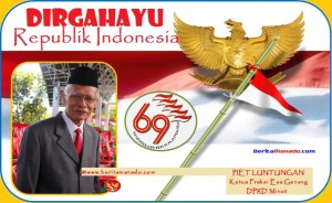 17 Agustus, Piet Luntungan Juga Ulang Tahun