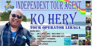 Ko Hery Independent Tour Agent, ‘Kalo nda Jago Bicara, Bukan Pemandu’