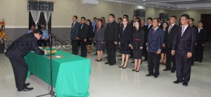 Aldrin Posumah: Ada Yang Tidak Hadir Saat Pelantikan