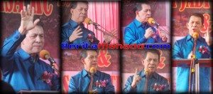 Sarundajang, Gubernur Legendaris Rayakan HUT Ke 70 Bersama Korban Bencana