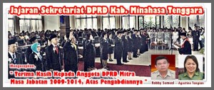DPRD Mitra: Rapat Paripurna Istimewa Pelantikan 25 Anggota DPRD 2014-2019