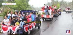 BERITA FOTO: Mereka di Kendaraan Hias Pawai pembangunan (2-Habis)
