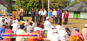 BERITA FOTO: Bupati Singal dan Presdir PT MMP di Sholat Ied