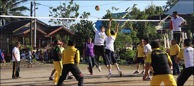 Hari Ini, Babak Delapan Besar Lomba Bola Voli Antar Kelurahan