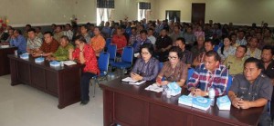 BERITA FOTO: Rakor Hukum Tua, Lurah dan Camat se Minut