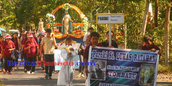 BERITA FOTO: Pertemuan Umat Katolik Kevikepan Tondano