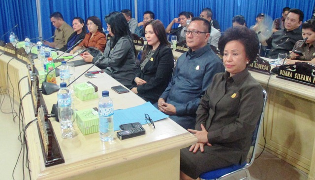 Para anggota DPRD Kota Manado