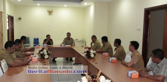 Sekretariat DPRD Gorontalo Temui Nangoy Cs