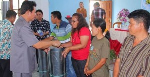 35 Warga Terima Bantuan Pembangunan Perumahan