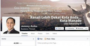 Popularitas Jemmy Asiku Ungguli Lumentut dan Mangindaan