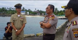 Kapolda Kunjungi Anggota di Perbatasan