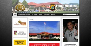Polres Minahasa Segera Launching Website Baru