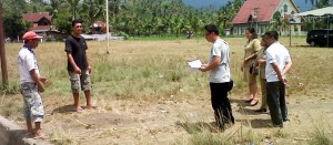 Pemkab Mitra Bangun Taman Kota di Tombatu
