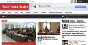 Pinabetengan Selatan, Satu-satunya Desa Yang Punya Website