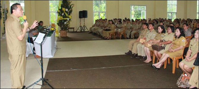 Forkominda Tomohon Gelar Dialog Bersam Camat dan Lurah