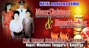 BERITA FOTO: Bupati Mitra dan Keluarga Beribadah di GPDI Filadelfia Wawali