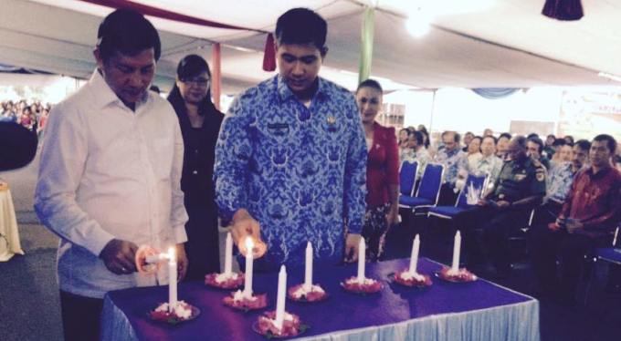 Safari Pra Natal, Wali Kota Lumentut Ajak Warga Sindulang Jaga Perdamaian