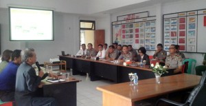 Polres-Pemkab Minut Rakor Pengamanan Natal-Tahun Baru