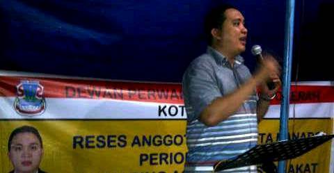 Raynaldo Heydeman Satu-satunya Legislator Manado Gelar Reses di Kepulauan
